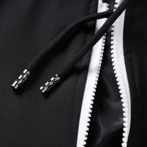 Nuevo Chándal Deportivo Personalizado con Logotipo para Hombre, Chaqueta Cortavientos con Cierre, Pantalones de Entrenamiento, Chaqueta Cortavientos de Poliéster, Chándal de Nailon - Product Image 3