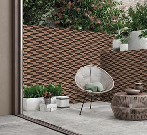 กระเบื้องบุผนังขนาด 300x600 มม. สำหรับภายนอกอาคาร กระเบื้องตกแต่งผนังบ้าน กระเบื้องเซรามิกเคลือบเงาสมัยใหม่ กระเบื้องพอร์ซเลนสำหรับภายนอกอาคาร - Product Image 4