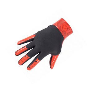 Football Receiver Gloves <b>Sticky</b> Palm Football Gloves Striped Glossy Grip Wide Receiver Gloves Custom Logo OEM ODM Custom - Product Image 4