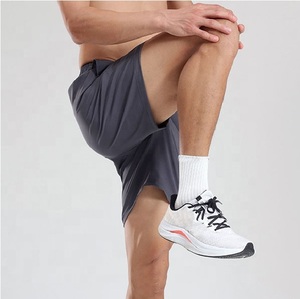 Shorts de sport pour homme, solides, écologiques, respirants et légers, pour l'entraînement, la remise en forme, la course à pied - Product Image 6
