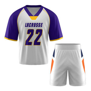 Nouvelle Arrivée 2026 – Uniforme de Lacrosse Professionnel de Haute Qualité en Tissu 100% Polyester REDEX SPORTS pour Hommes Adultes, Séchage Rapide et Respirant - Product Image 1