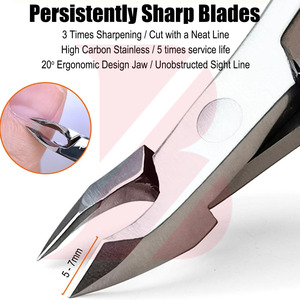 ที่ตัดหนังกำพร้าหลากสีรุ่นฮิต รุ่นเคลือบไทเทเนียม สำหรับตัดหนังกำพร้าและผิวหนังที่ตายแล้ว อุปกรณ์ดูแลเล็บแฟชั่นความงาม พร้อมกล่องโลหะ - Product Image 3