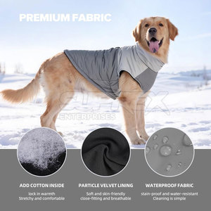 Abrigo de Invierno para Mascotas, Ecológico, Moderno y Ajustable, Chaqueta Acolchada de Poliéster y Algodón para Perros Pequeños, Medianos y Grandes - Product Image 2