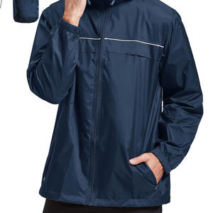 Veste d'hiver matelassée à capuche, coupe-vent imperméable et respirante pour homme, vêtements de sport d'extérieur, service OEM - Product Image 4