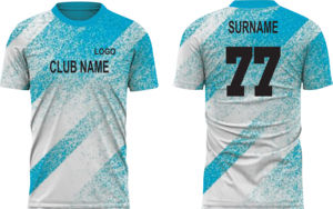 ชุดเสื้อฟุตบอลสโมสรพร้อมกางเกงขาสั้น ระบายเหงื่อได้ดี พิมพ์ลายไล่เฉดสี เอวยางยืด สำหรับผู้ใหญ่ทุกเพศ - Product Image 4