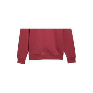 เสื้อสเวตเชิ้ตผ้าฝ้าย/ใยไผ่ปักลายสำหรับผู้หญิง รุ่นสปริง เป็นมิตรกับสิ่งแวดล้อม ระบายอากาศได้ดี กันลม น้ำหนัก 220 กรัม คอกลม ทรงปกติ - Product Image 3