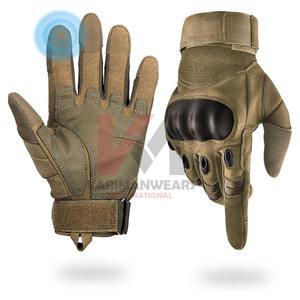 Guantes Tácticos Premium para Paintball, Palma con Absorción de Impactos, Protección Reforzada en los Nudillos, Antideslizantes, Respaldo de Malla Transpirable, Dedos Completos - Product Image 1