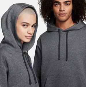 Impression personnalisée cousue sur mesure bleu clair noir-rose fondu mode sport pull sweat à capuche - Product Image 5