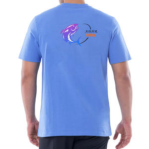 เสื้อยืดตกปลาผู้ชาย แขนยาว แห้งเร็ว กันน้ำ UPF 50 ป้องกันรังสียูวี ผ้าเนื้อยืด ราคาถูก ไม่มีลาย สั่งซื้อขั้นต่ำน้อย มีช่องสำหรับนิ้วโป้ง - Product Image 5