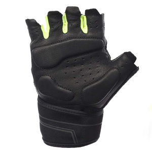 Guantes de Ciclismo de Invierno Personalizados con Etiqueta Privada, Ligeros, Antideslizantes, Acolchados, de Medio Dedo, con Cierre de Gancho y Bucle, Unisex, Producto Popular - Product Image 6