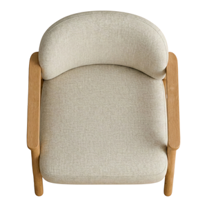 Fauteuil individuel capitonné confortable, chaise d'appoint moderne en tissu pour lecture, chambre, salon, appartement - Product Image 3