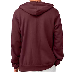 Sweat-shirt à capuche Bella + Canvas 3739 en molleton éponge entièrement zippé, qualité supérieure, unisexe, pour streetwear - Product Image 2