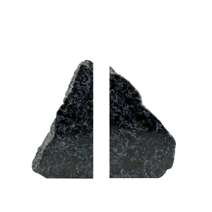 Porte-livres en jaspe indigo gabbro de haute qualité, pierre naturelle brute, minéraux, cristal, pour décoration, vente en gros - Product Image 4