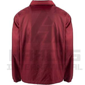 Vestes de coach sur mesure en tissu de haute qualité, vêtements pour hommes, veste de coach avec MOQ personnalisé, veste de coach personnalisée pour la saison hivernale - Product Image 3