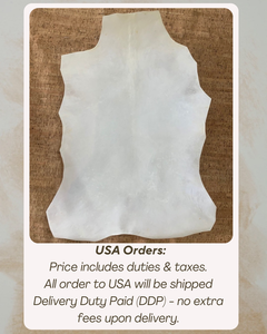 OEM Full Hide Natural Goat Skin Settgroup Vellum Parchment Goat Bleached <b>White</b> Waterproof Durable Furniture Accessories Trusted - Product Image 2