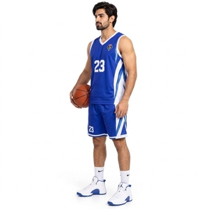 Uniforme de Baloncesto de Material Transpirable, Construcción Duradera, Ligero, Ajuste Cómodo, Ropa Deportiva de Baloncesto de Alta Calidad OEM - Product Image 4