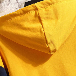 Sweat à capuche vintage délavé et usé 100 % coton pour homme, style streetwear, avec logo personnalisé brodé ou imprimé (OEM) - Product Image 3
