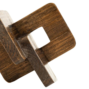 Escultura Abstracta de Madera Hecha a Mano DAANI INTERNATIONAL, Decoración Moderna para Mesa, Hogar, Dormitorio u Oficina - Product Image 3