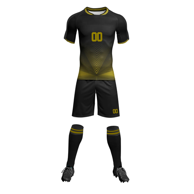 Football Soccer Uniform Set with Durable Fabric and Athletic Design for Clubs Schools and Team Competitions Soccer Uniform