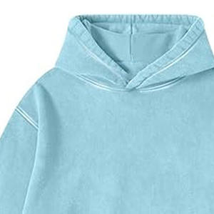 Sweat-shirts d'hiver pour hommes et femmes, imprimés numériquement, décontractés, style hip-hop streetwear, 100% coton molletonné, avec poche, imperméables, personnalisables OEM - Product Image 2