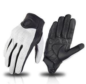 Gants de moto professionnels avec protection rigide, respirants, confortables et offrant une adhérence supérieure pour les motocyclistes - Product Image 1