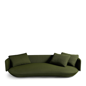 โซฟาผ้าโค้งมนทันสมัย ดีไซน์หรูหรา สำหรับห้องนั่งเล่น โรงแรม อพาร์ทเมนท์ - Product Image 2
