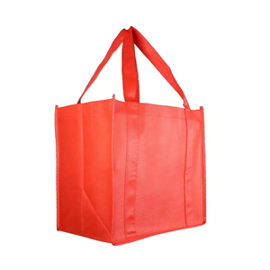 Sac fourre-tout réutilisable en toile de coton, grand sac d'épicerie écologique avec poignées renforcées - Product Image 1