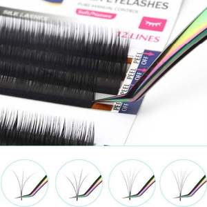 Durable Eyelash Tweezers Straight Isolation Volume <b>Lash</b> Extension Tweezers <b>Kit</b> 45 Degree Pointed Tip Stainless Steel Durable - Product Image 6