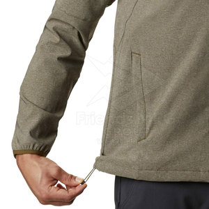 Veste d'hiver softshell pour homme, coupe ajustée, col montant, logo frontal, écologique, légère, personnalisable, haute qualité, vente en gros - Product Image 6