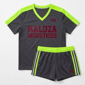 Conjuntos de Uniformes de Porristas con Estampado Personalizado y Bordes Festoneados, Trajes Profesionales de Porristas All Star para Equipos Élite, 100% Poliéster - Product Image 1