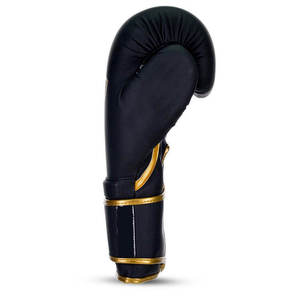 ถุงมือชกมวยหนังพรีเมียมสำหรับฝึกซ้อม พร้อมสายรัดข้อมือแบบ Hook Loop รองรับข้อมือ  รับทำโลโก้ตามสั่ง ผู้ผลิต OEM - Product Image 6