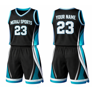Unisex Custom Digital Print Basketball Uniform Jersey Shorts Set Breathable Lightweight Quick Dry 100% Cotton <b>Athletic</b> - Product Image 3