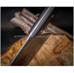 High Quality Customized Damascus Steel Eco-Friendly Vintage Style Chef <b>Knife</b> Heavy Duty <b>Sharp</b> Blade Camping Hunting Meat - Product Image 3