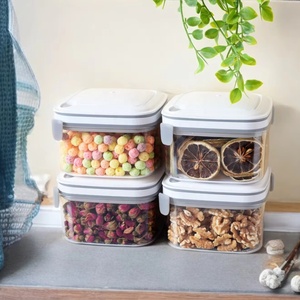 Ensemble de 4 récipients de cuisine sous vide détachables à DEL pour le stockage et la conservation des fruits de mer - Product Image 1