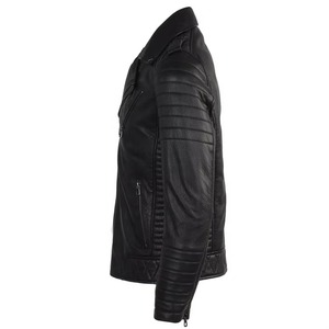 High Quality Top Grain <b>Leather</b> <b>Men</b> <b>Leather</b> <b>Jackets</b> Genuine <b>Leather</b> <b>Jacket</b> - Product Image 3