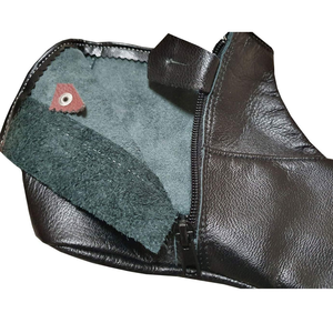 Chaussettes en cuir de mouton véritable, design personnalisé, antibactériennes, confortables, fabriquées au Pakistan, de haute qualité, en cuir souple - Product Image 4