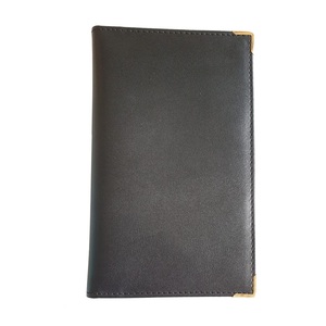 Cartera negra de cuero PU para hombre, nueva tarjetero, tarjetero personalizable con múltiples bolsillos para tarjetas, bloqueo RFID - Product Image 1