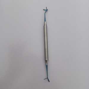 Instrumento de restauración dental de 4 cabezales para resina, cuchillo de restauración estética con mango de silicona Clase II, manual, para odontología - Product Image 6
