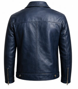 Veste en cuir de haute qualité, très élégante et stylée - Product Image 2