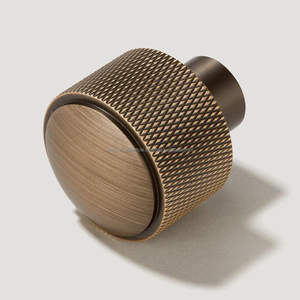 Handcrafted Brass <b>Knobs</b> Perfect For Solid Wood Furniture Cabinets Timeless Home <b>Decor</b> Enhancement - Product Image 3