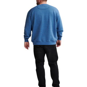 Sweat-shirt décontracté pour homme grande taille, anti-rétrécissement, en tricot à carreaux, tissu de haute qualité mélangé - Product Image 6