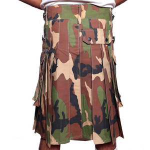 Kilt tactique classique pour homme, camouflage, inspiré des uniformes militaires, plis robustes, kilt moderne - Product Image 3
