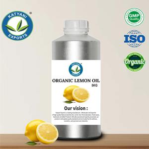Aceite Esencial de Limón Orgánico 100% Puro y Natural, Aceite de Limón Prensado en Frío, Proveedor Mayorista, Exportador B2B, Katyani Export - Product Image 5