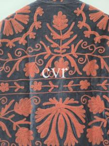 Outerwear <b>Coat</b> Handmade Velvet Suzani Uzbek Eco-Friendly Winter Boho Embroidered Women's Luxury <b>Coat</b> for Party Wear - Product Image 5
