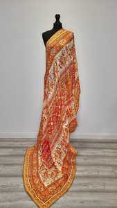 Mirror Work <b>Shawls</b> Traditional Scarves <b>Shawls</b> & Hijab Elegant Embroidered Fashion <b>Wrap</b> for Women <b>Wedding</b> Party Wear - Product Image 3