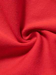 Crescent Wear Men's Red Ripped Denim <b>Jacket</b> Regular Fit <b>Punk</b> Style Button Fly Solid Color Wash Eco-Friendly Cotton Fabric Winter - Product Image 3