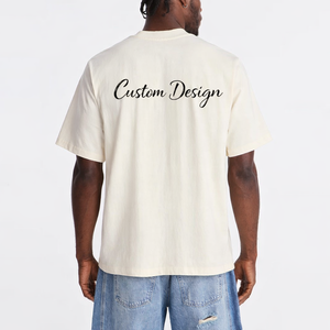 Nouvel Arrivage T-shirt Homme Uni 100% Coton Tricoté 200g Écologique Personnalisé à Bas Prix Très Vendu - Product Image 2