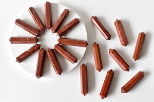 Puntas de Jaspe Rojo de Doble Terminación de Alta Calidad al por Mayor para Decoración y Regalos - Product Image 2
