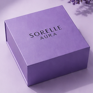 Premium Lavender Rigid Gift <b>Box</b> for Jewelry & Accessories - Product Image 1