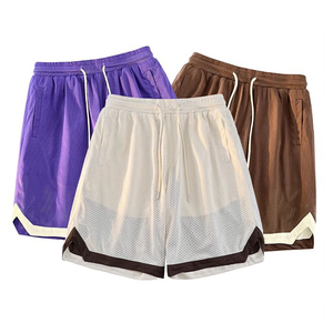 Shorts de sport décontractés pour hommes, fins, respirants, d'été, en mesh américain, à séchage rapide, pour le basketball - Product Image 5